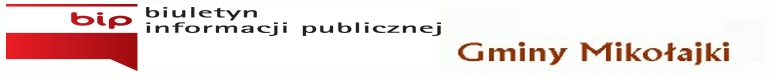 Strona G��wna Biuletynu Informacji Publicznej Gminy Miko�ajki